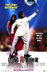 That's the Way I Like It (Video Movie Poster) Very Good