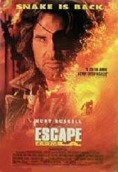Escape From L.A. movie poster [Kurt Russell] video poster