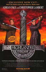 Highlander: Endgame movie poster [Christopher Lambert & Adrian Paul]