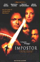 Impostor movie poster [Gary Sinise, Madeleine Stowe & Mekhi Phifer]