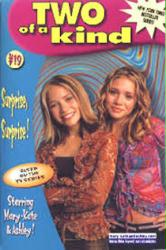Two of a Kind #19: Surprise, Surprise! (Mary-Kate & Ashley] (Paperback Book/2001) New