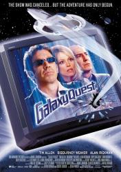 Galaxy Quest [w/ Tim Allen, Sigourney Weaver & Alan Rickman] (Theatrical Movie Poster) Good