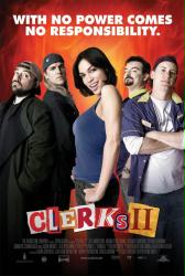 Clerks II movie poster [Rosario Dawson, Kevin Smith, Jason Mewes]