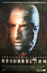 Resurrection [w/ Christopher Lambert] (Video Movie Poster) NM