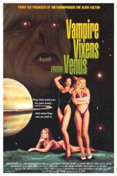 Vampire Vixens From Venus [w/ Theresa Lynn & J.J. North] (Video Movie Poster) VG