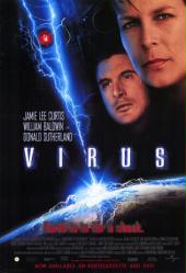 Virus movie poster [Jamie Lee Curtis & William Baldwin] video