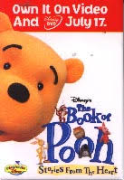 Winnie the Pooh: Walt Disney's The Book of Pooh (2 1/8 inch X 3 1/8 inch pin/button)