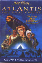 Atlantis: The Lost Empire [Disney] Promotional Pin/Button (Nr. Mint)