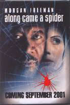Along Came A Spider [w/ Morgan Freeman & Monica Potter] (Promotional Pin/Button) Nr. Mint