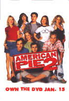 American Pie 2 [w/ Jason Biggs & Seann William Scott] Promotional Pin/Button (Nr. Mint)