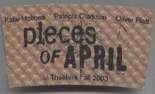 Pieces of April-Promotional cardboard coffee cup holder (Nr. Mint)