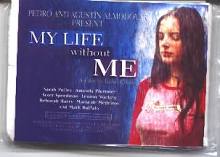 My Life Without Me-promotional pack of tissues (Sealed in original plastic package)