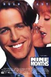 Nine Months [w/ Hugh Grant & Julianne Moore] (Video Movie Poster) Very Good