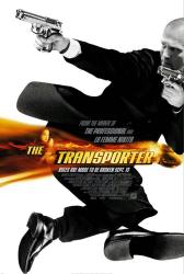 The Transporter movie poster [Jason Statham & Shu Qi] VG