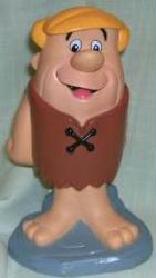 The Flintstones: Barney Rubble plastic coin bank (H-BPI/1994) New