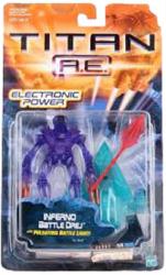 Titan A.E: Inferno Battle Drej action figure (Hasbro/2000)