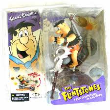 Hanna-Barbera Series 1: Flintstones-Fred Flintstone on Chopper action figure (McFarlane/2006) NM package