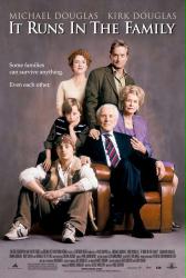 It Runs In the Family movie poster [Michael Douglas & Kirk Douglas]