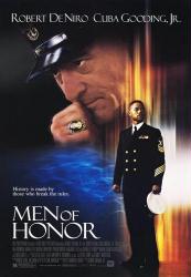 Men Of Honor movie poster [Robert DeNiro/Cuba Gooding Jr.] VG