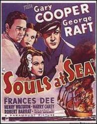 Souls At Sea movie poster [Gary Cooper, George Raft & Frances Dee]