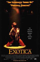 Exotica [an Atom Egoyan film w/ Mia Kirshner] (Video Movie Poster) VG