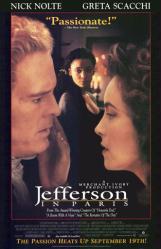 Jefferson in Paris [w/ Nick Nolte, Greta Scacchi & Thandie Newton] (Video Movie Poster) NM