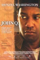 John Q [w/ Denzel Washington] (Video Movie Poster) NM