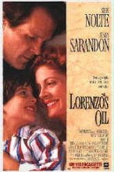 Lorenzo's Oil [w/ Nick Nolte & Susan Sarandon] (Video Movie Poster) VG