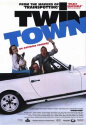 Twin Town [w/ Dougray Scott & Rhys Ifans] (Video Movie Poster) Very Good