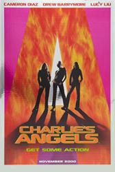 Charlie's Angels poster [Drew Barrymore, Lucy Liu & Cameron Diaz] Foil