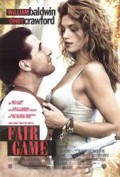 Fair Game movie poster [Cindy Crawford & William Baldwin]