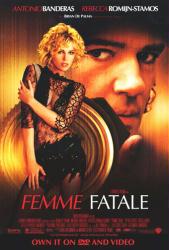 Femme Fatale movie poster [Antonio Banderas & Rebecca Romijn-Stamos]