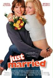 Just Married [w/ Ashton Kutcher & Brittany Murphy] (Theatrical Movie Poster) Very Good
