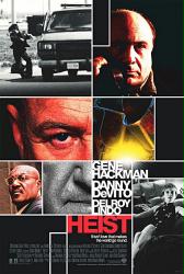 Heist movie poster [Gene Hackman, Danny DeVito & Delroy Lindo] VG