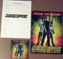 Clockstoppers [a Paramount Pictures film] rare Press Book Kit