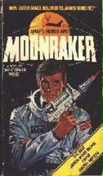 Moonraker PB Book/1979 [Roger Moore as James Bond drawn on cover]