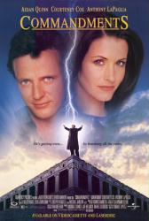Commandments [w/ Aidan Quinn & Courteney Cox] (Video Movie Poster) Very Good