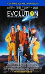 Evolution movie poster [Duchovny, Julianne Moore & Orlando Jones] NM