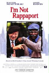 I'm Not Rappaport [w/ Walter Matthau & Ossie Davis] (Video Movie Poster) Nr. Mint