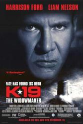 K-19: The Widowmaker [w/ Harrison Ford] (Video Movie Poster) Very Good