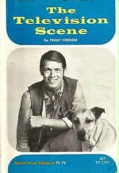 The Television Scene PB Book/1972 [Room 222/Bewitched/Brady Bunch/etc]