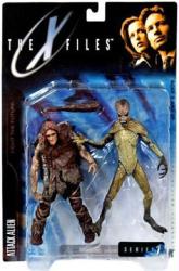 X Files Fight the Future: Attack Alien Series 1 figure (McFarlane) NM