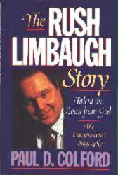 Rush Limbaugh biography: The Rush Limbaugh Story (Hardback Book/1993)