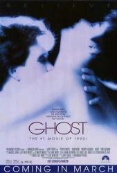 Ghost [w/ Patrick Swayze & Demi Moore] (Video Movie Poster) NM