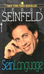 Seinfeld, Jerry-SeinLanguage (Paperback Book/1993) VG