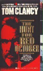 Hunt For Red October, The [w/ Sean Connery on cover] (Paperback book/1990 ed.) Nr. Mint
