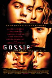 Gossip [w/ James Marsden, Lena Headey & Kate Hudson] (Theatrical Movie Poster) NM