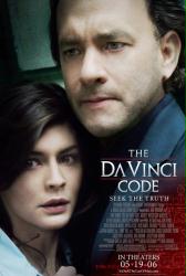 Da Vinci Code, The [w/ Tom Hanks & Audrey Tautou] (Theatrical Movie Poster) NM