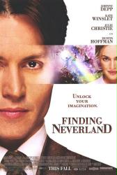 Finding Neverland movie poster [Johnny Depp & Kate Winslet]