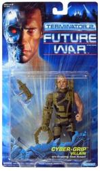 Terminator 2: Future War--Cyber-Grip Villain (Kenner/1992) Sealed on Nr. Mint card